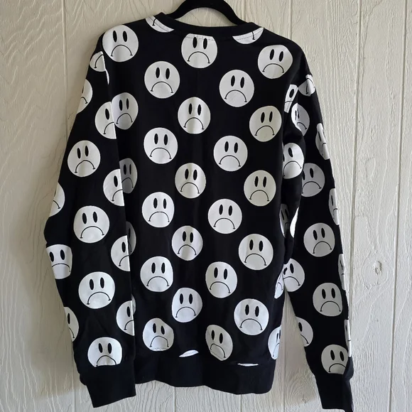 Killstar Frownie Face Sweater Size XXL - Picture 2 of 6
